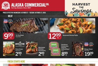 Alaska Commercial Weekly Ad October 21 - 27, 2026