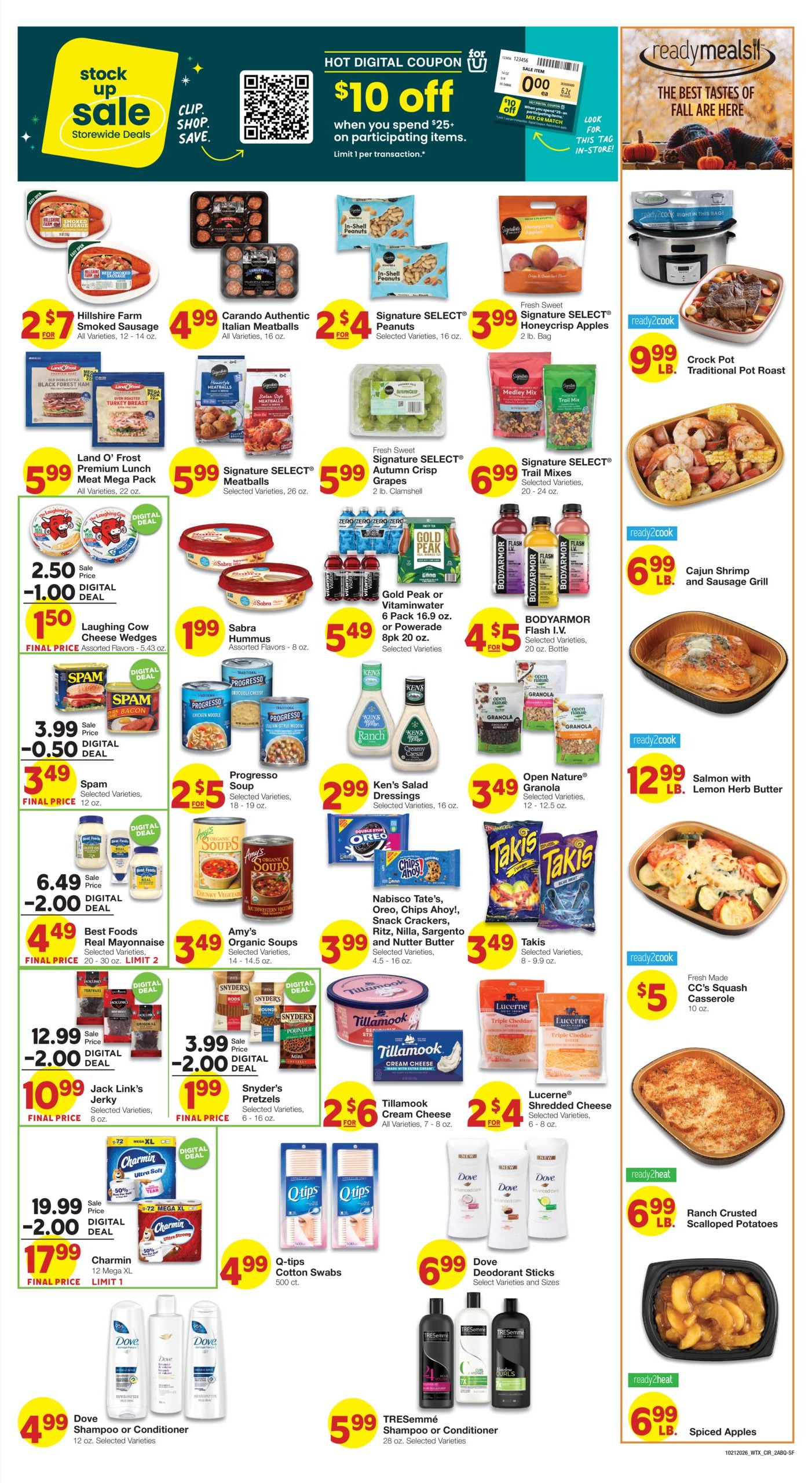 Albertsons Market (Albuquerque Area, NM) Weekly Ad October 21 - 27, 2026