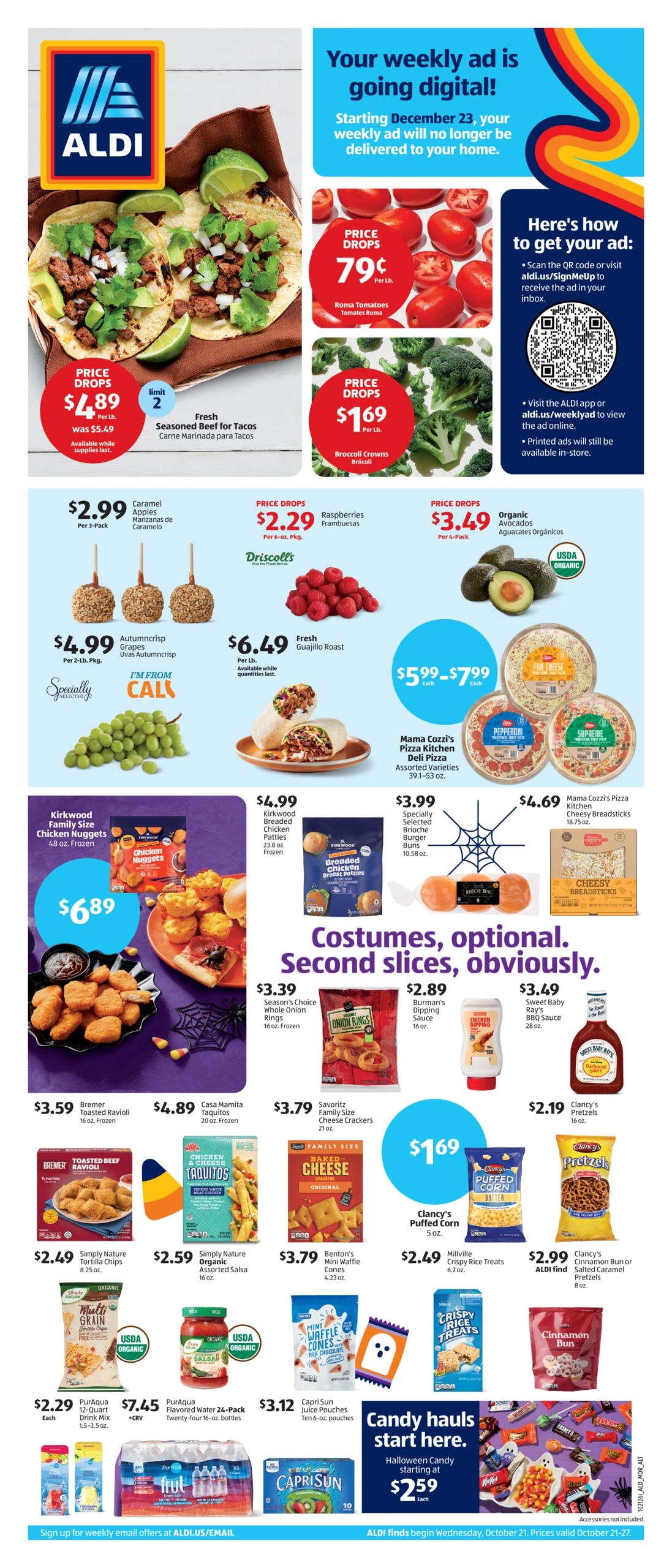ALDI (Acton Area, CA) Weekly Ad October 21 - 27, 2026