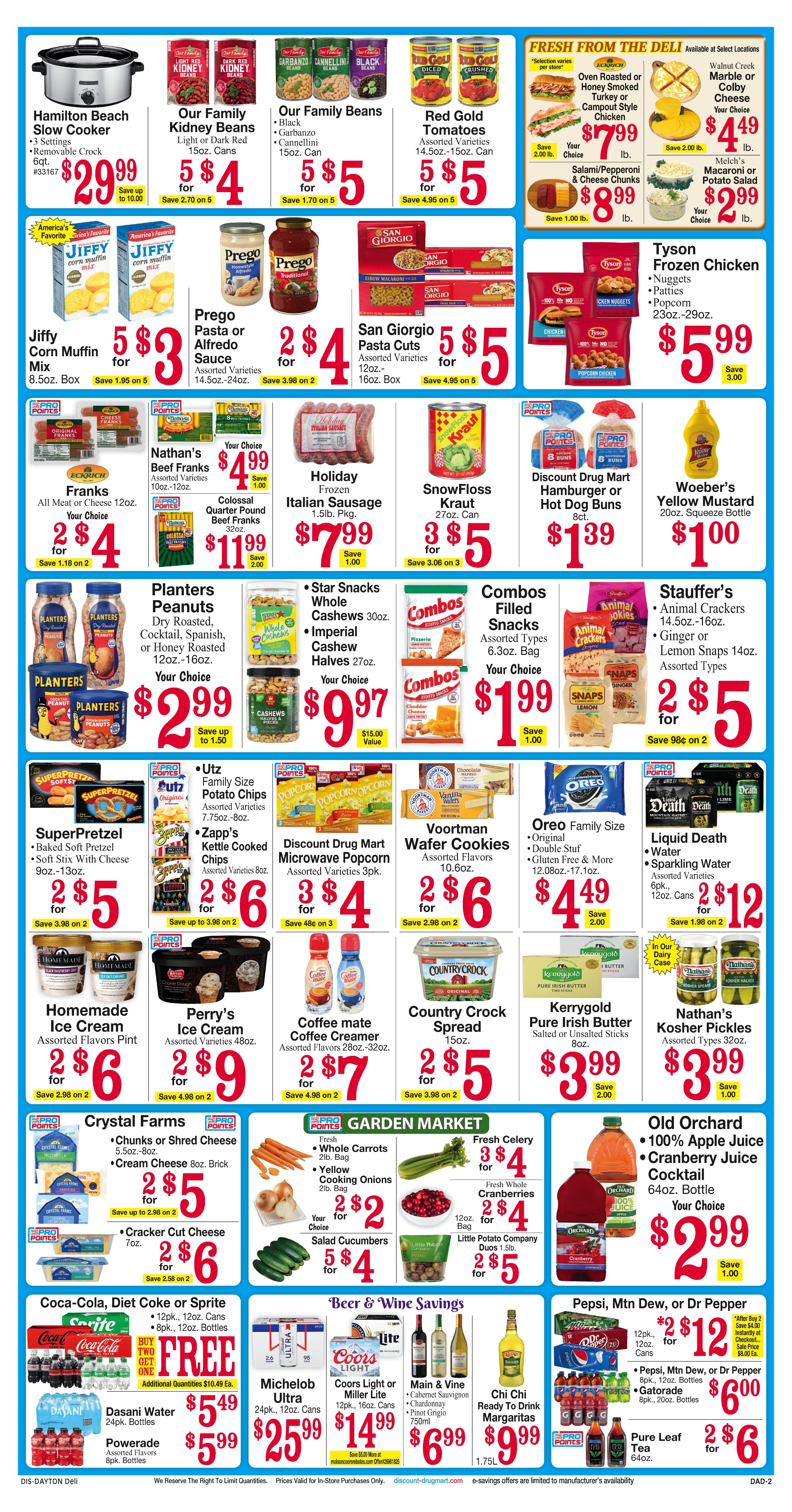 Discount Drug Mart (Ohio) Weekly Ad October 28 - November 3, 2026