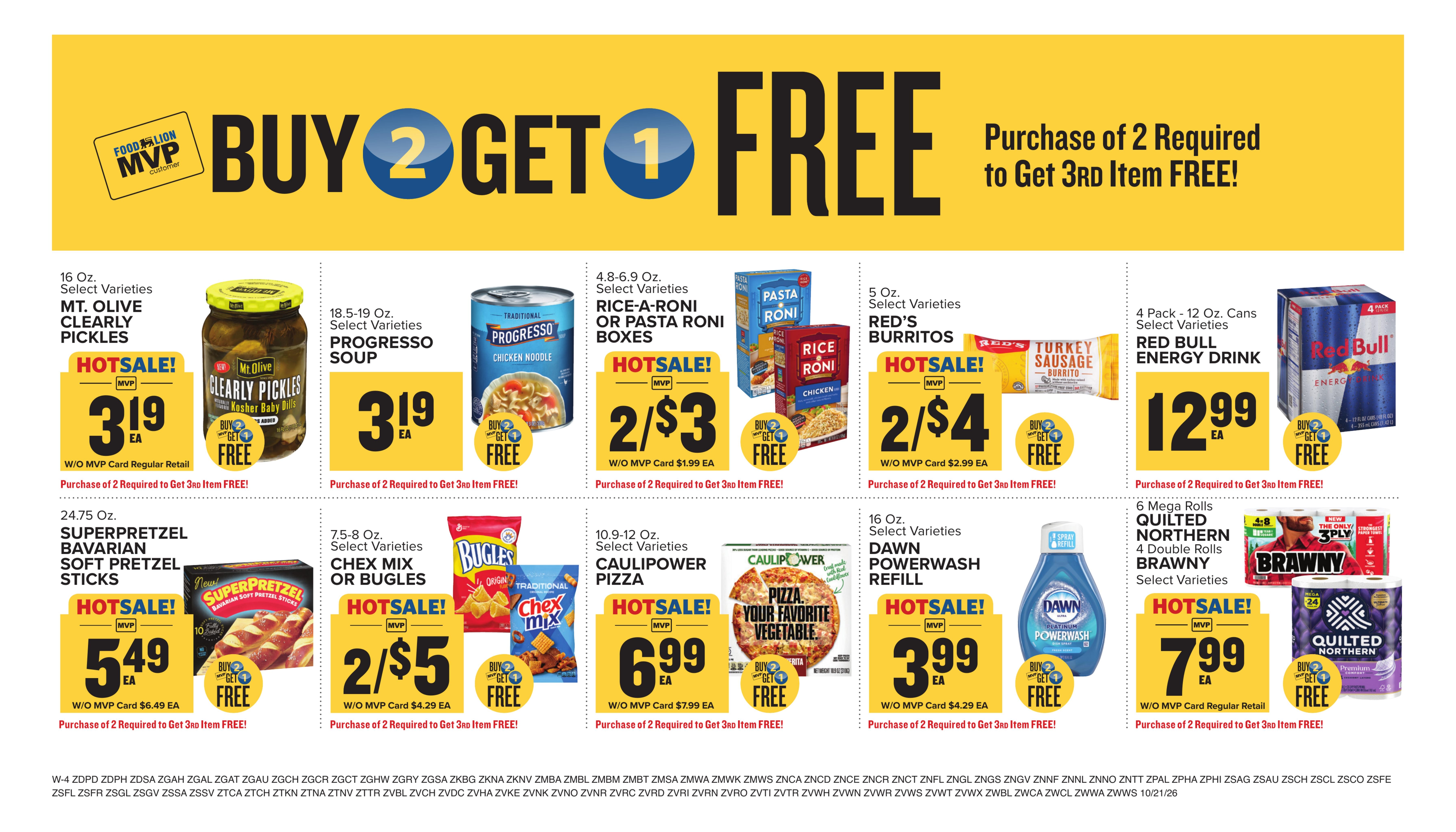 Food Lion (Bridgeport Area, WV) Weekly Ad October 21 - 27, 2026