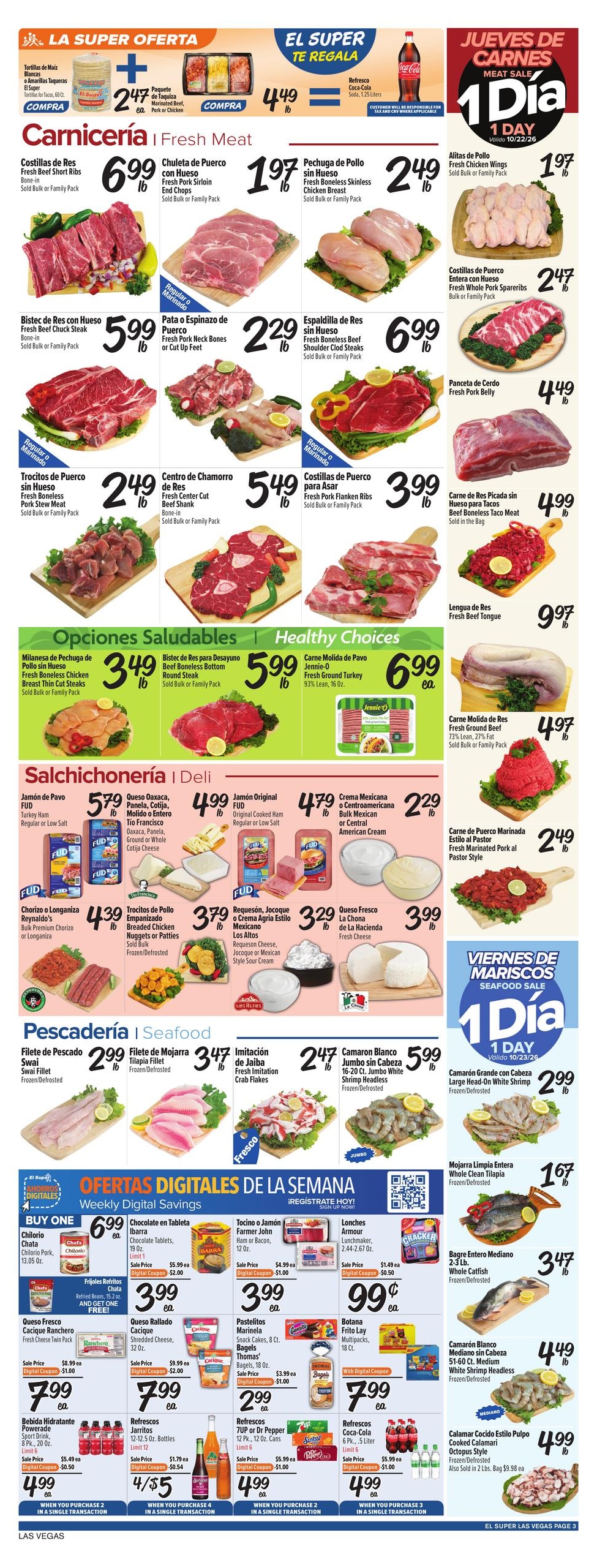 El Super (Henderson Area, NV) Weekly Ad October 21 - 27, 2026