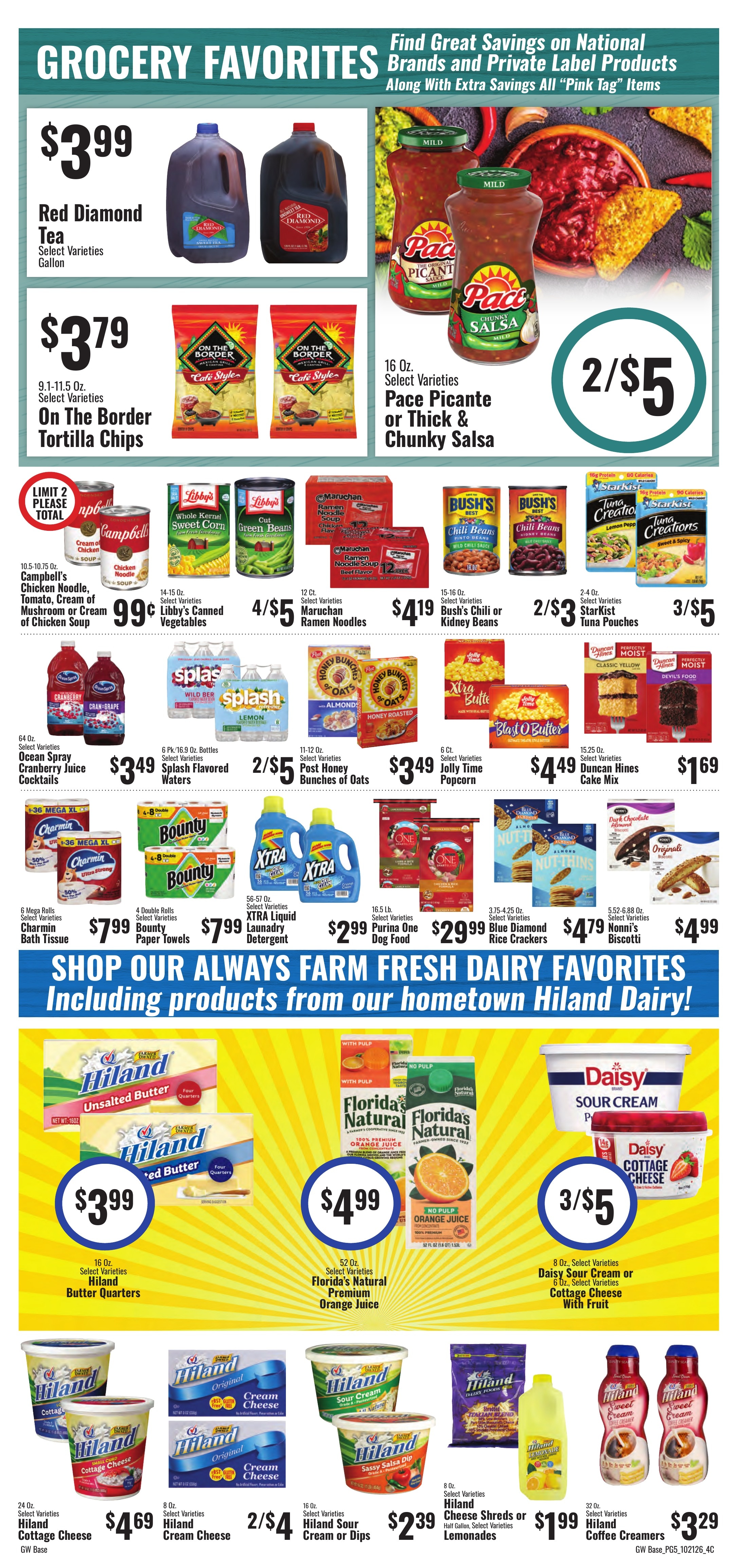 G&W Foods (Seneca, MO) Weekly Ad October 21 - November 3, 2026