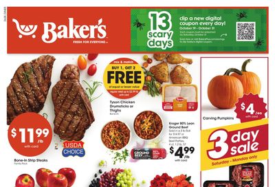 Baker's (Omaha Area, NE) Weekly Ad October 21 - 27, 2026