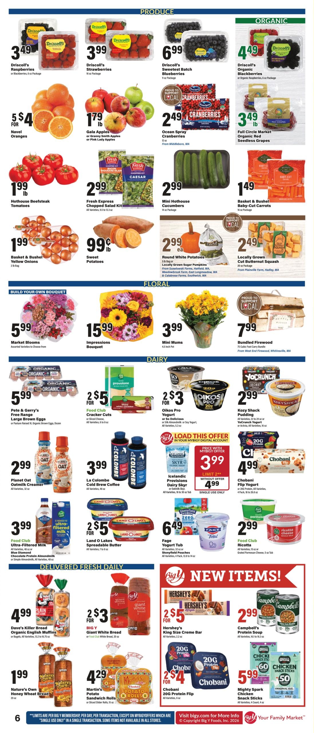 Big Y (Accord Area, MA) Weekly Ad October 22 - 28, 2026