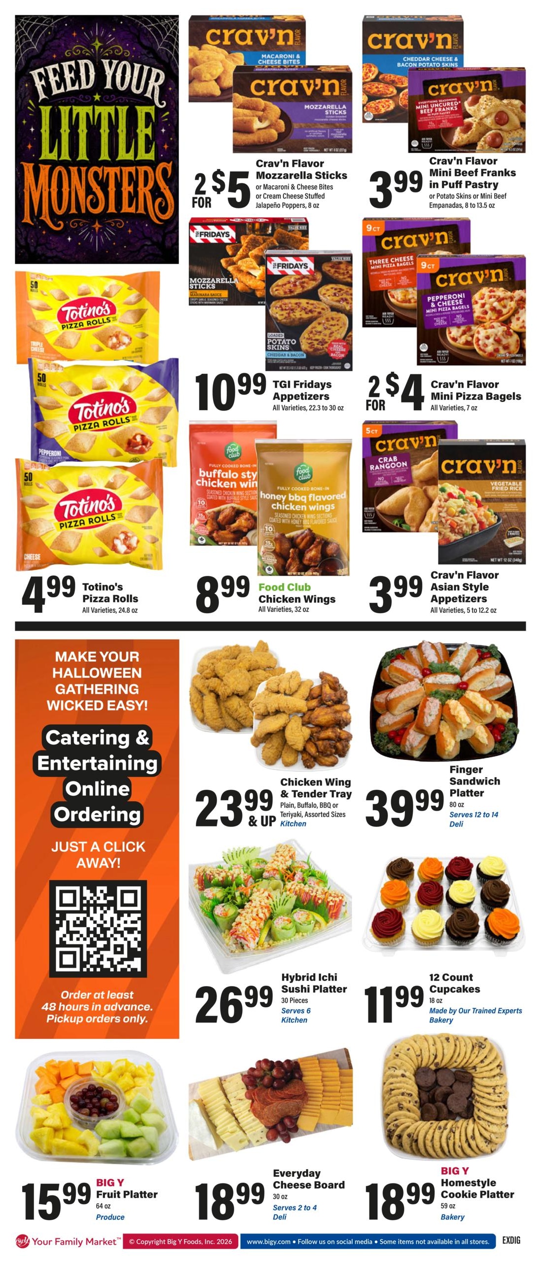 Big Y (Accord Area, MA) Weekly Ad October 22 - 28, 2026