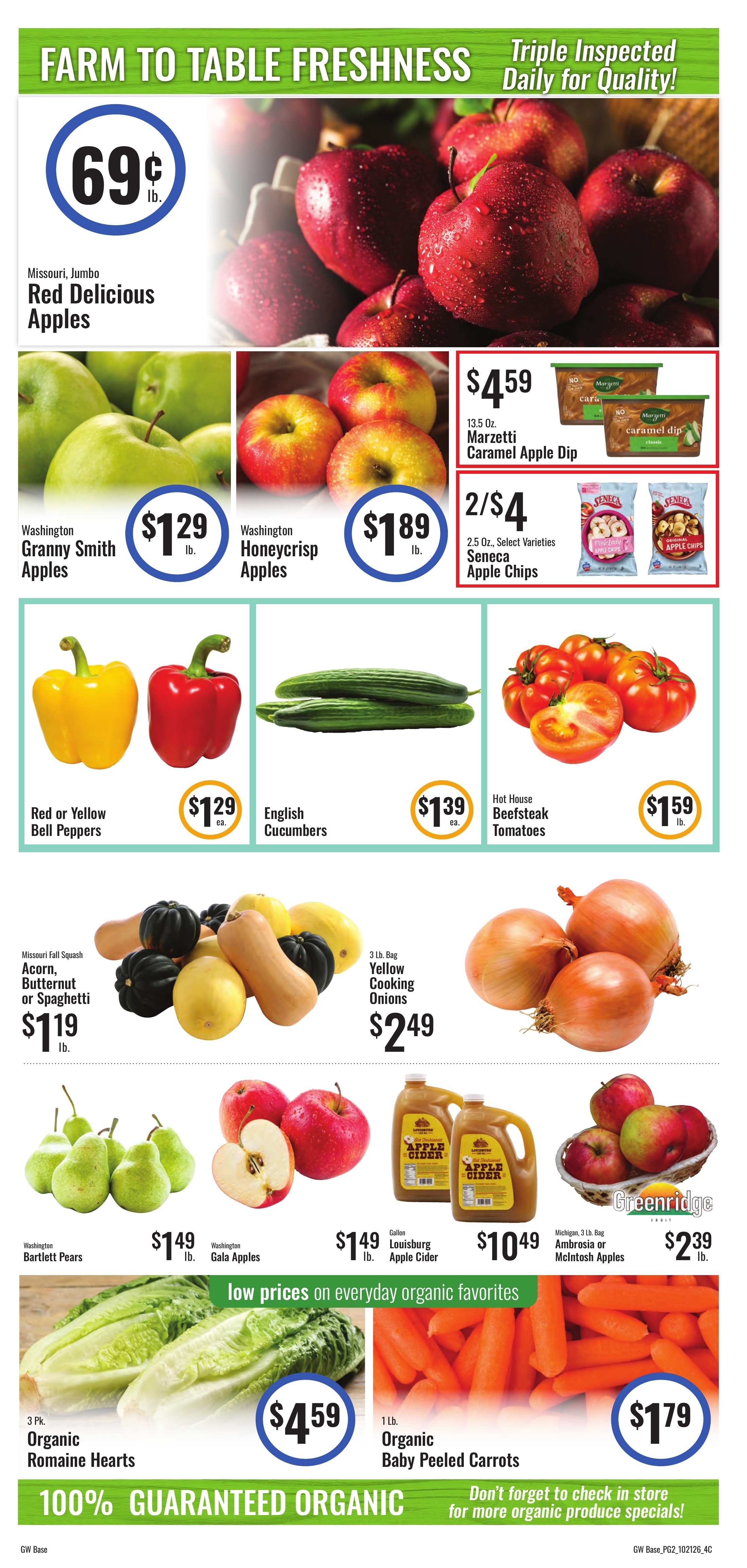 G&W Foods (Vienna, MO) Weekly Ad October 21 - November 3, 2026
