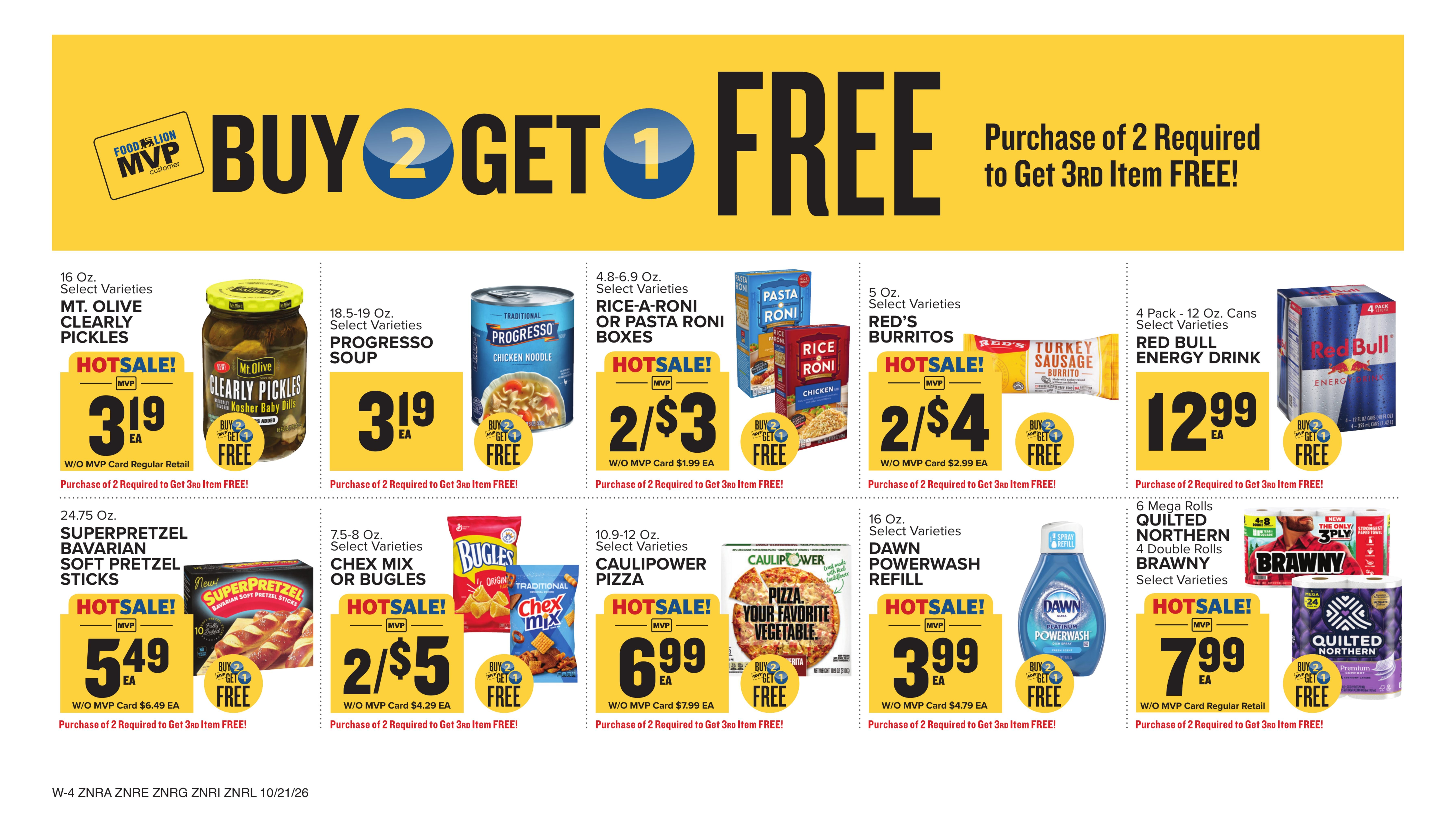 Food Lion (Autryville Area, NC) Weekly Ad October 21 - 27, 2026