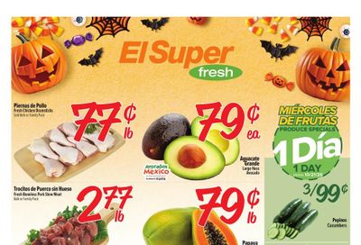 El Super Fresh Weekly Ad October 21 - 27, 2026