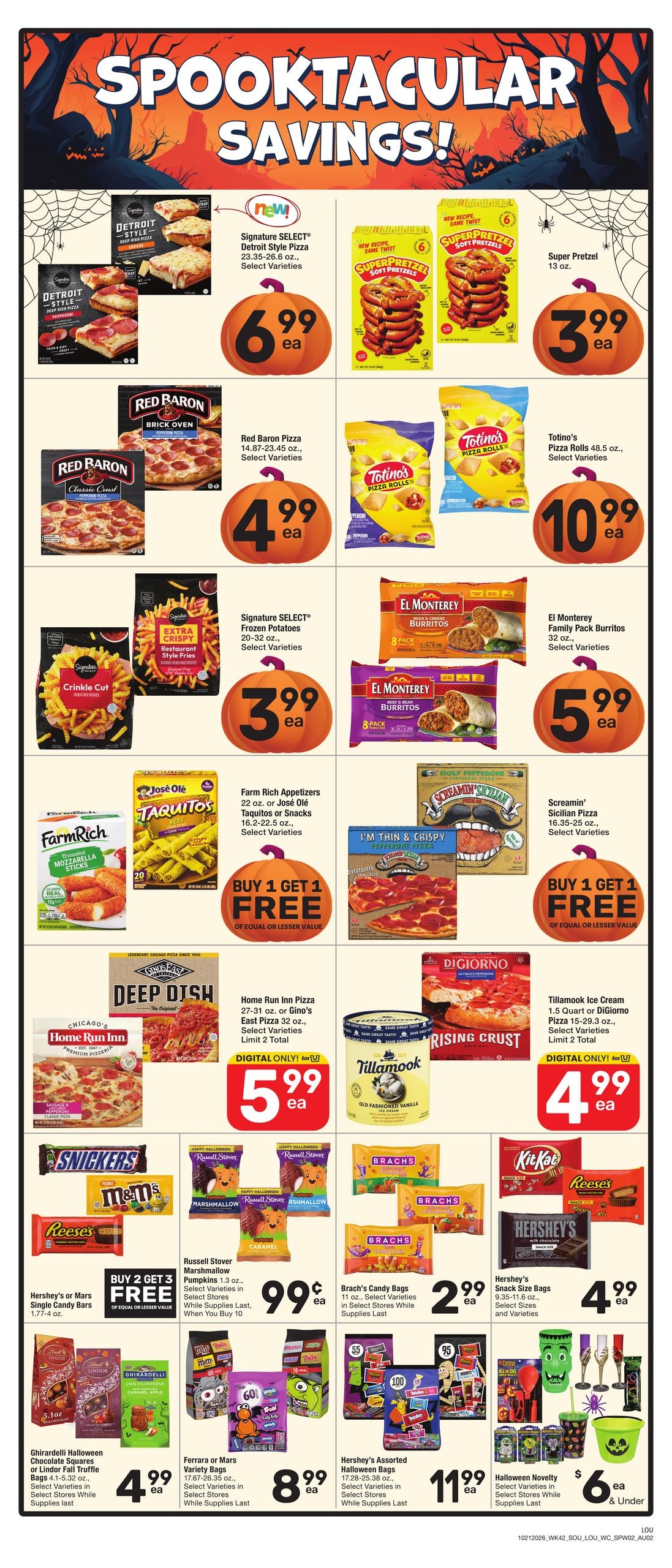 Albertsons (Gloster Area, LA) Weekly Ad October 21 - 27, 2026