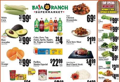 Baja Ranch Supermarket Weekly Ad October 21 - 27, 2026