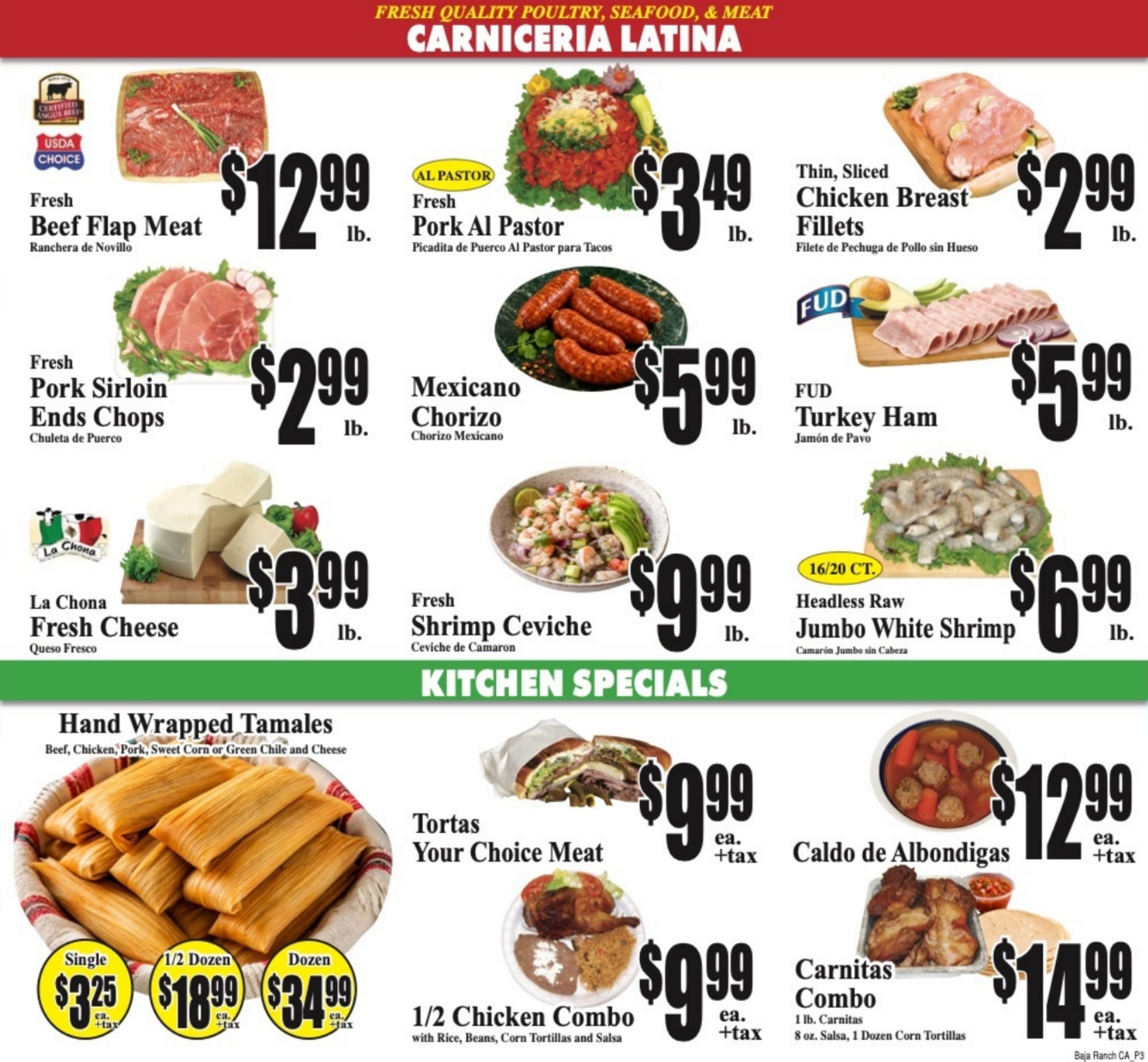Baja Ranch Supermarket Weekly Ad October 21 - 27, 2026