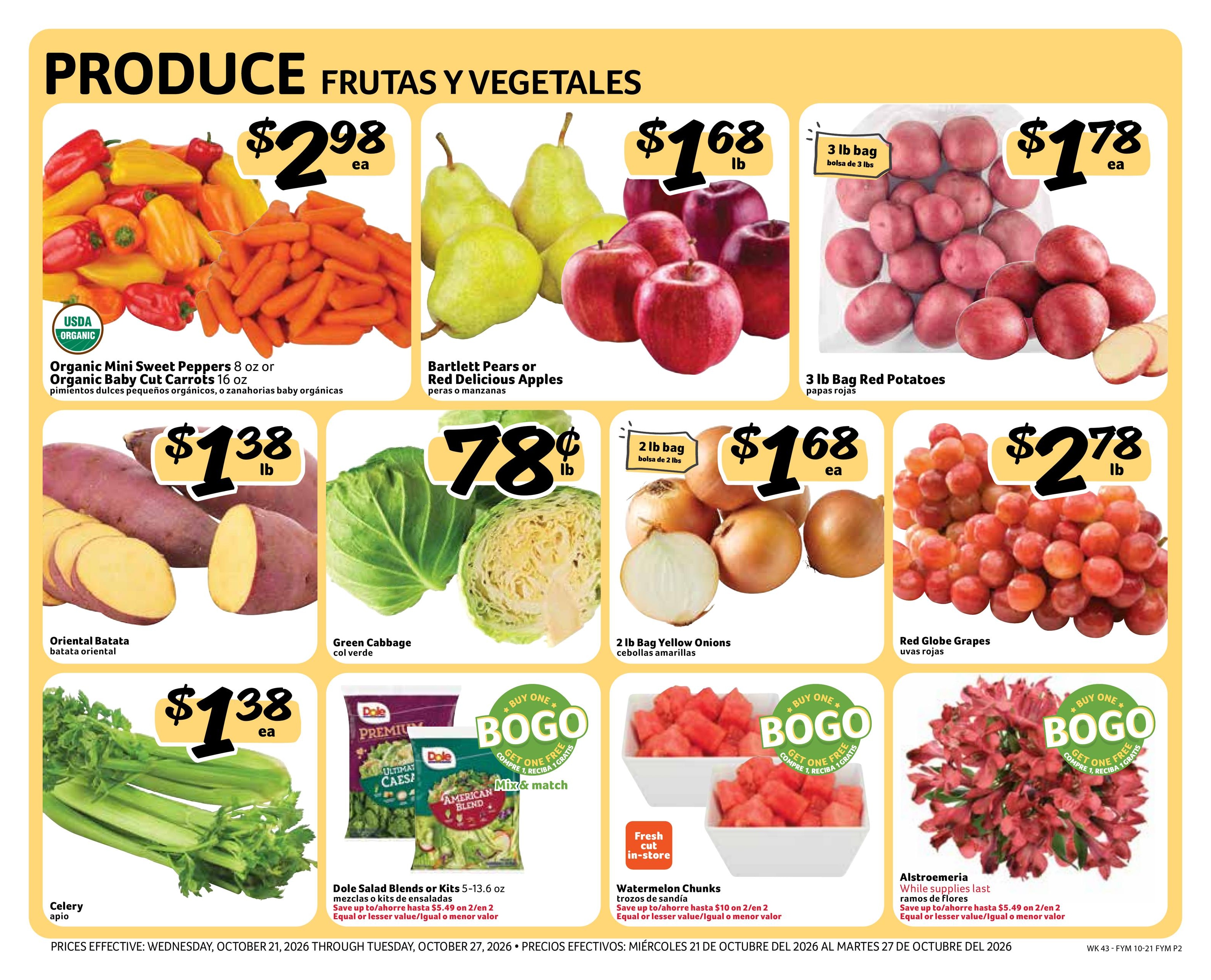 Fresco Y Mas (Davie Area, FL) Weekly Ad October 21 - 27, 2026