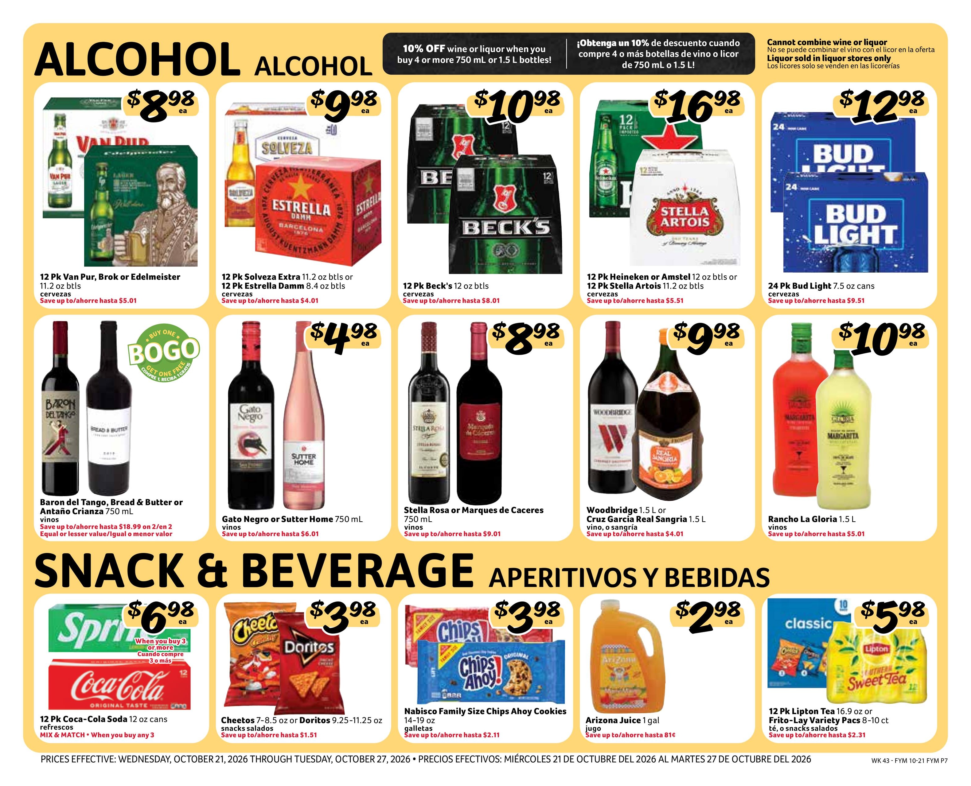 Fresco Y Mas (Davie Area, FL) Weekly Ad October 21 - 27, 2026