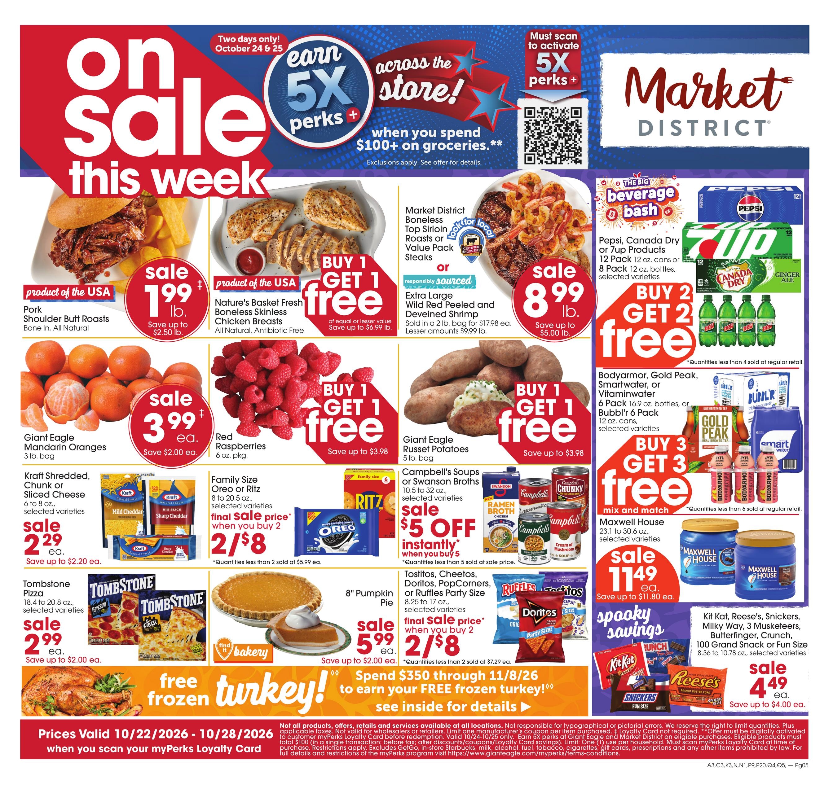Giant Eagle (Carmel Area, IN) Weekly Ad October 22 - 28, 2026
