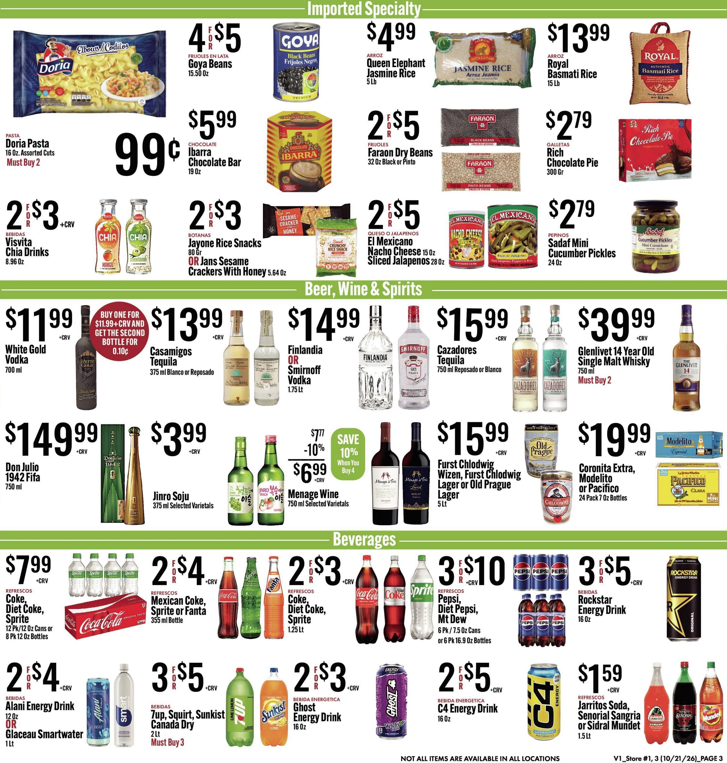Jons International Marketplace (Inglewood-Los Angeles Area, CA) Weekly Ad October 21 - 27, 2026