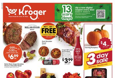 Kroger (Allen Area, TX) Weekly Ad October 21 - 27, 2026