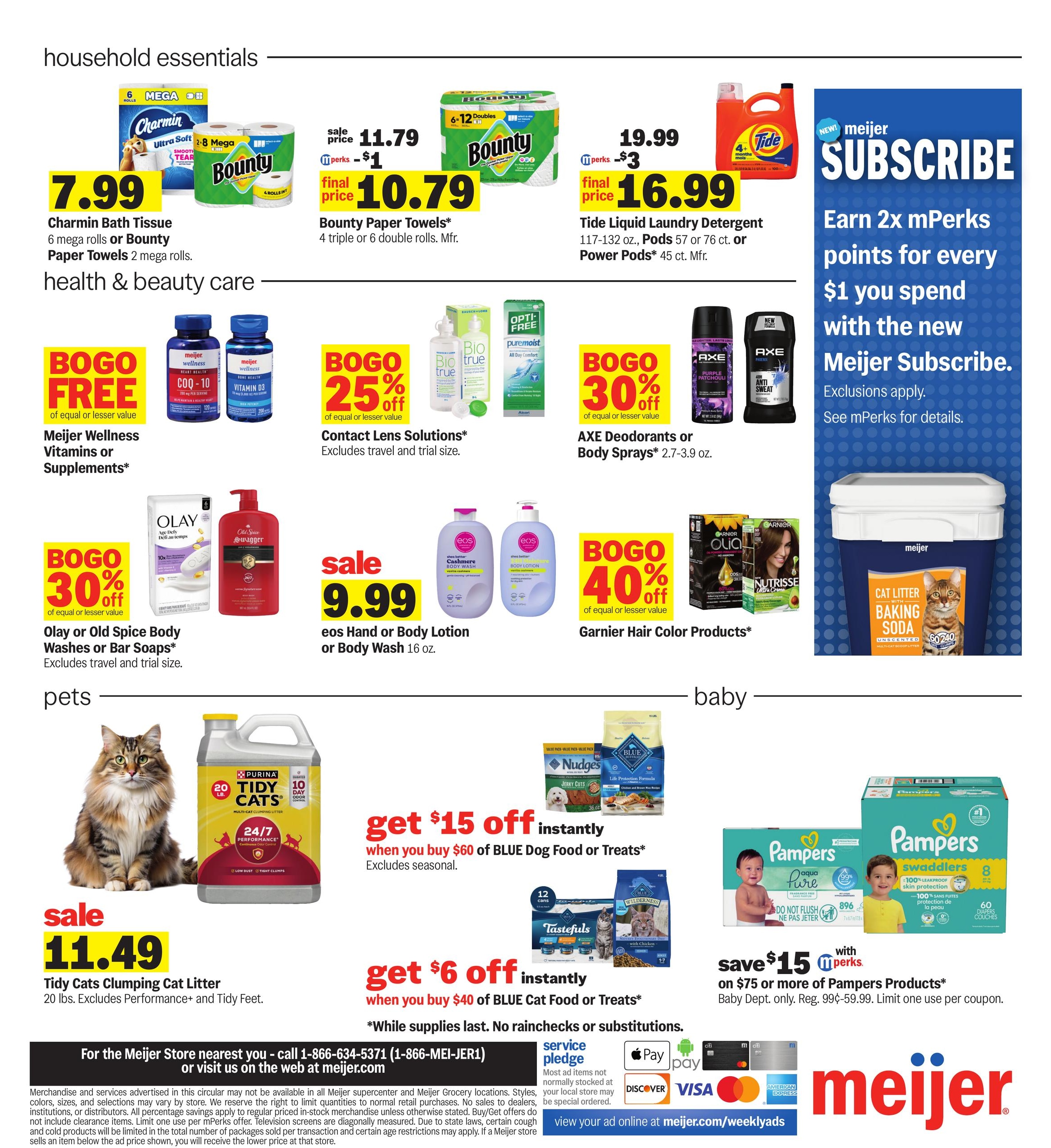 Meijer (Ann Arbor Area, MI) Weekly Ad October 21 - 27, 2026