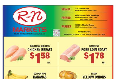 R-N Market Weekly Ad October 21 - 27, 2026