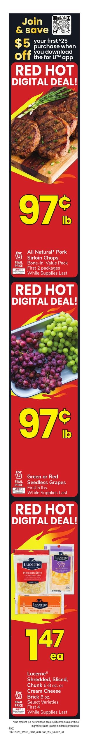 Safeway (Apache Junction Area, AZ) Weekly Ad October 21 - 27, 2026