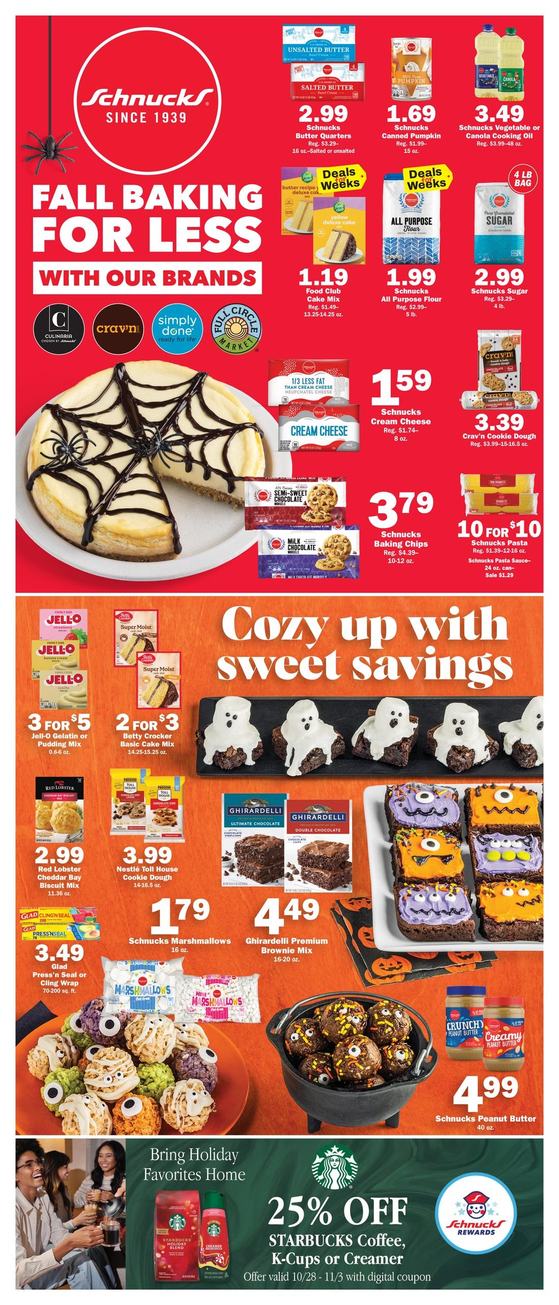 Schnucks (Evansville Area, IN) Weekly Print Weekly Ad October 28 - November 3, 2026