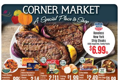 Corner Market MS (Alabama) Weekly Ad October 21 - 27, 2026
