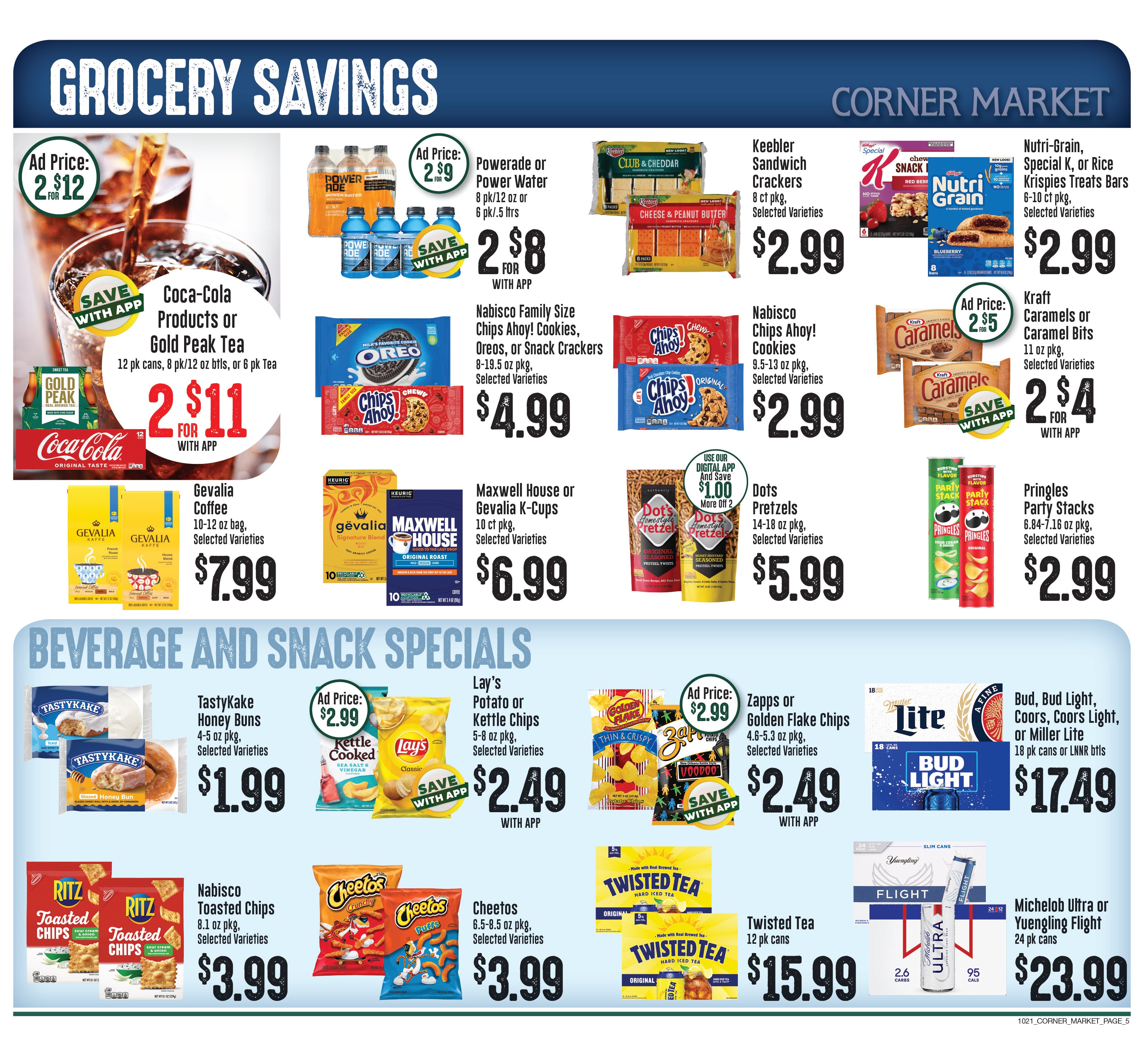 Corner Market MS (Alabama) Weekly Ad October 21 - 27, 2026