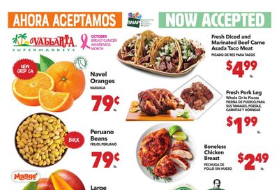 Vallarta Supermarkets (Avondale Area, AZ) Grocery Savings Weekly Ad October 21 - 27, 2026