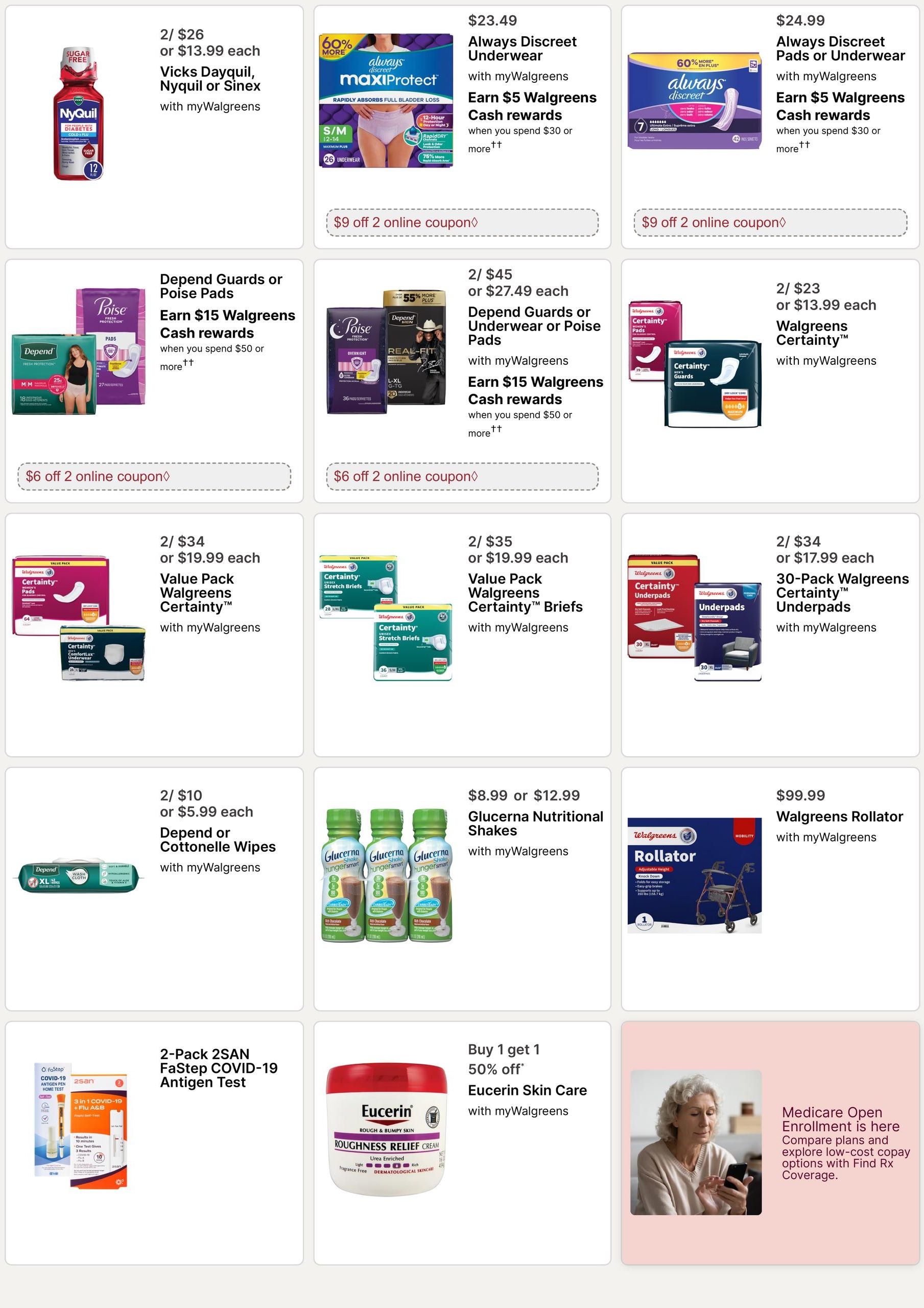 Walgreens (Antioch Area, CA) Weekly Ad October 25 - 31, 2026