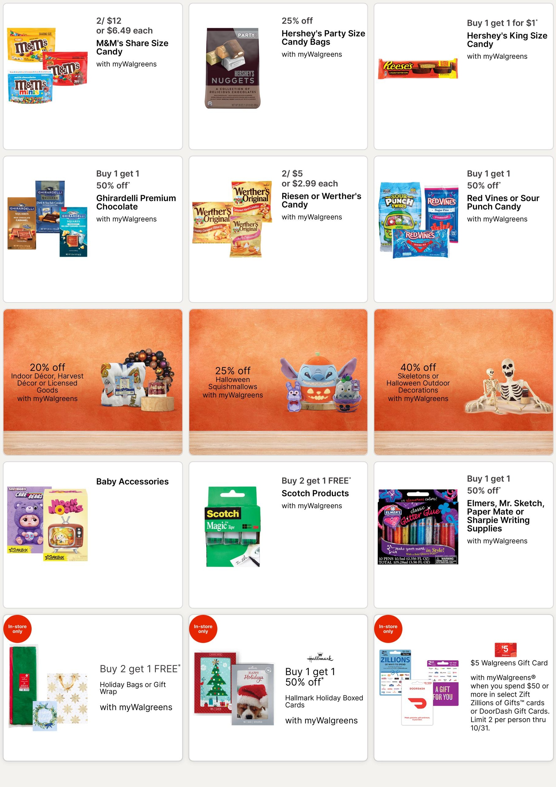 Walgreens (Antioch Area, CA) Weekly Ad October 25 - 31, 2026