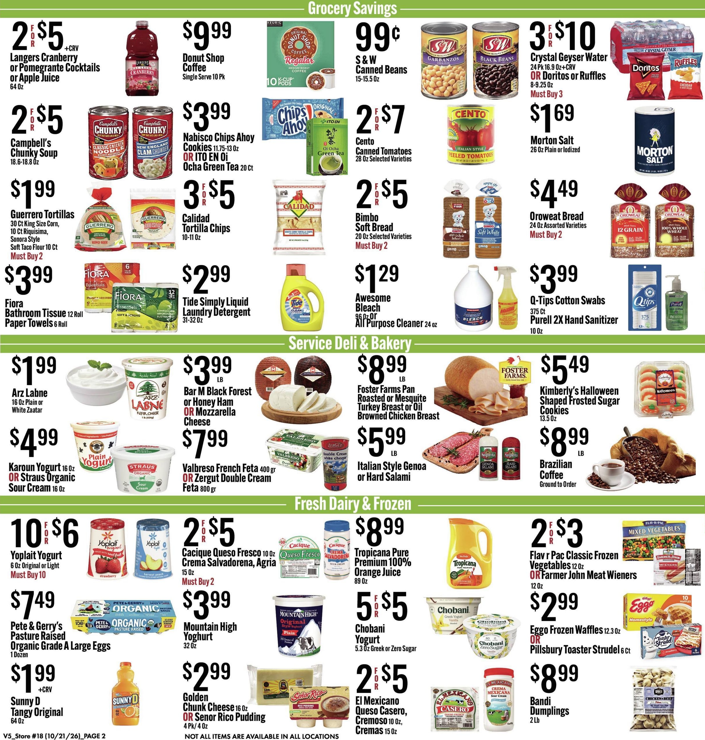 Jons International Marketplace (Anaheim Area, CA) Weekly Ad October 21 - 27, 2026