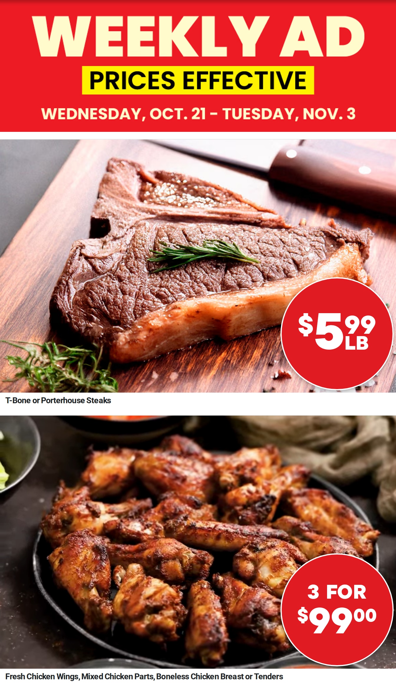 Harvest Fare (5708 Wabash Ave, Baltimore, MD) Weekly Ad October 21 - November 3, 2026
