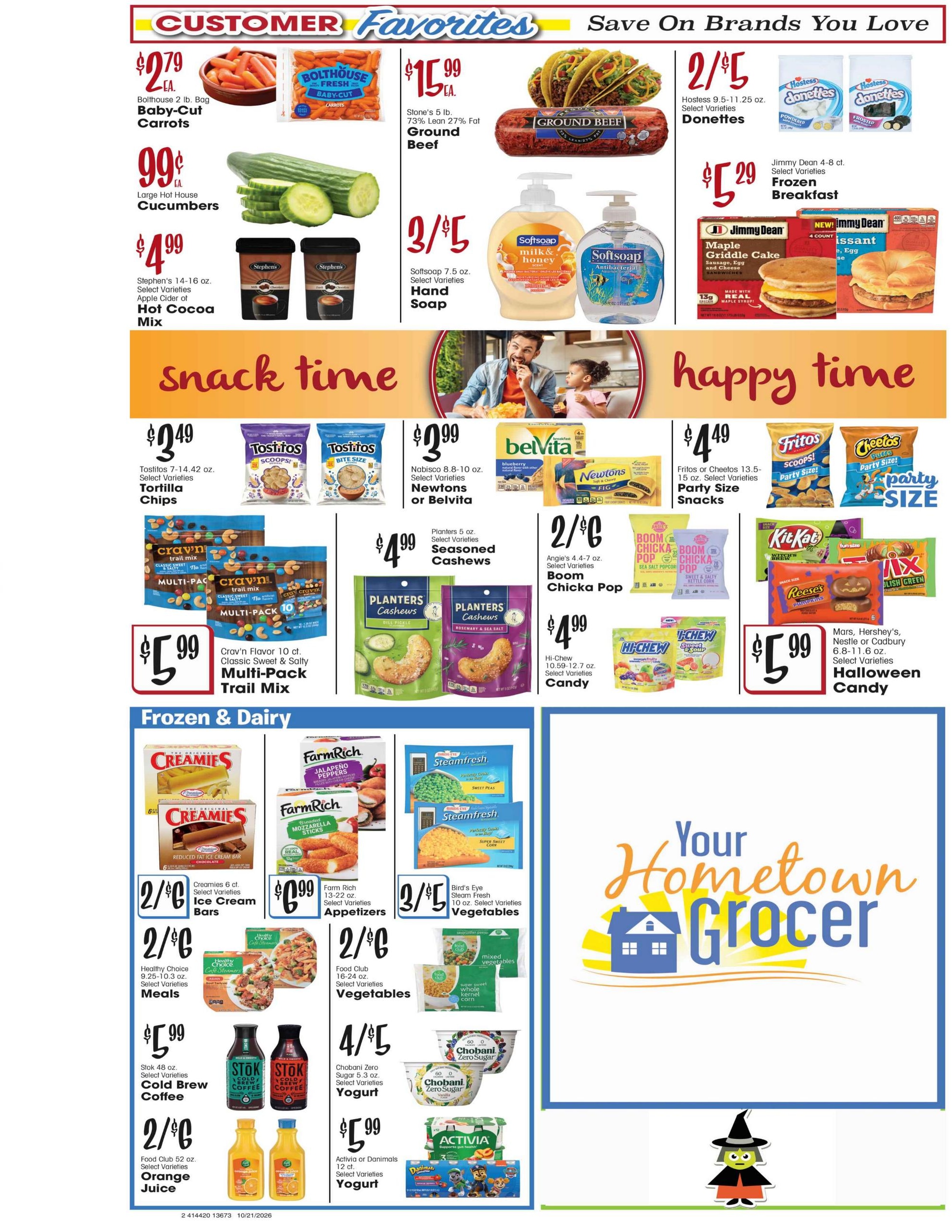 D's Supermarket (Stanford Area, MT) Weekly Ad October 21 - 27, 2026