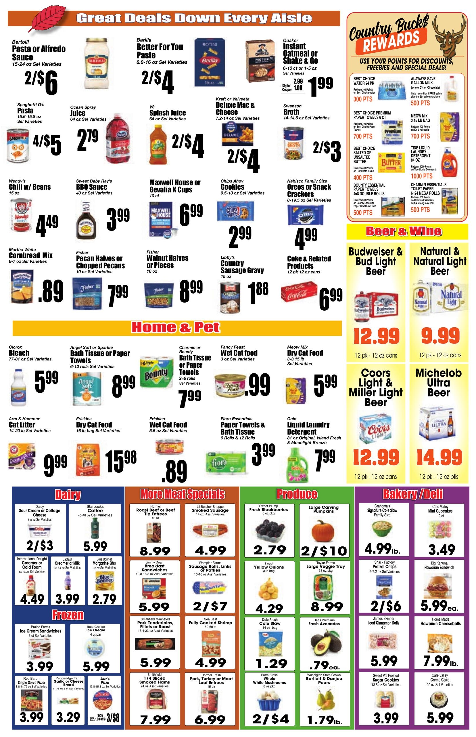Food Country USA Weekly Ad October 21 - 27, 2026