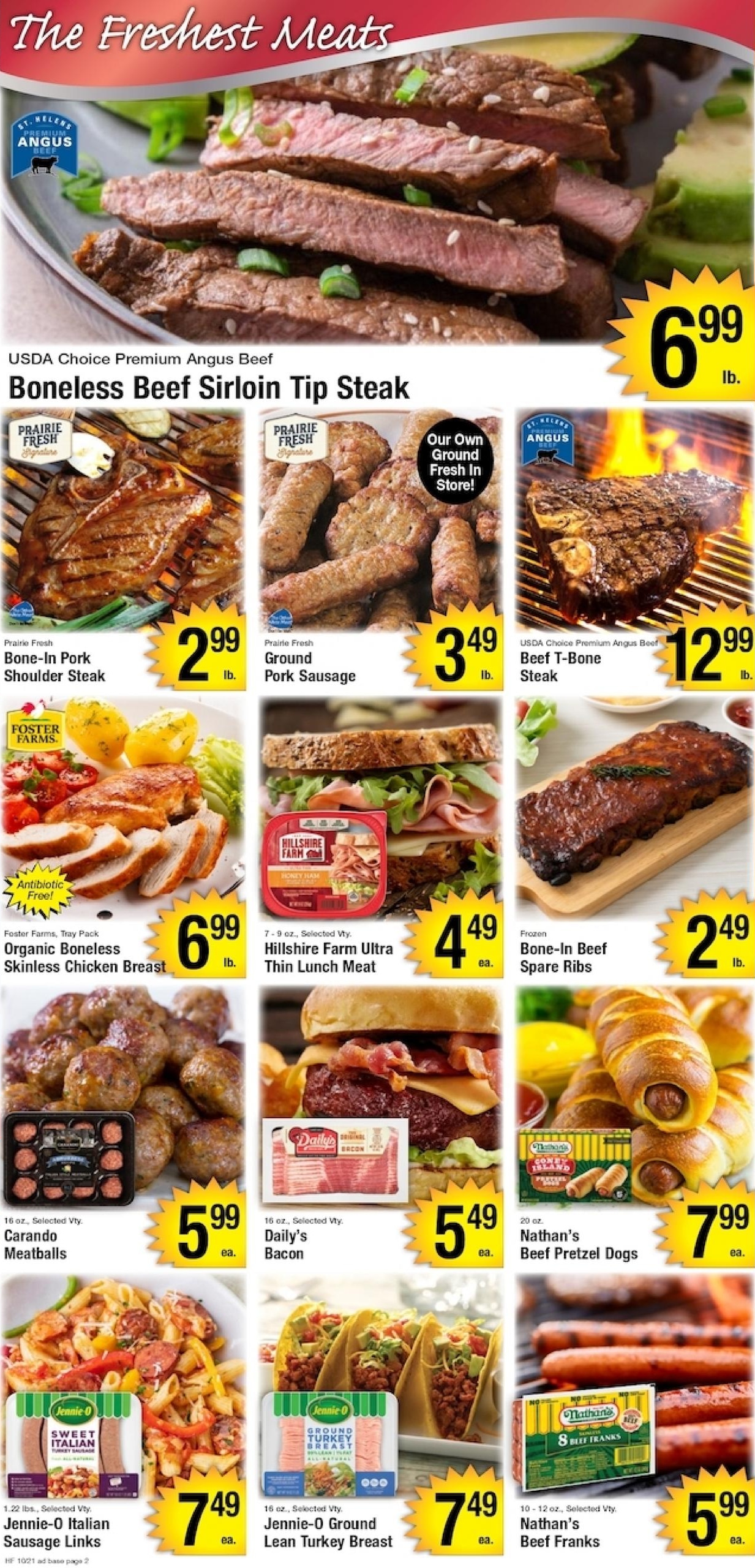 Harvest Foods (Hamilton Area, MT) Weekly Ad October 21 - 27, 2026