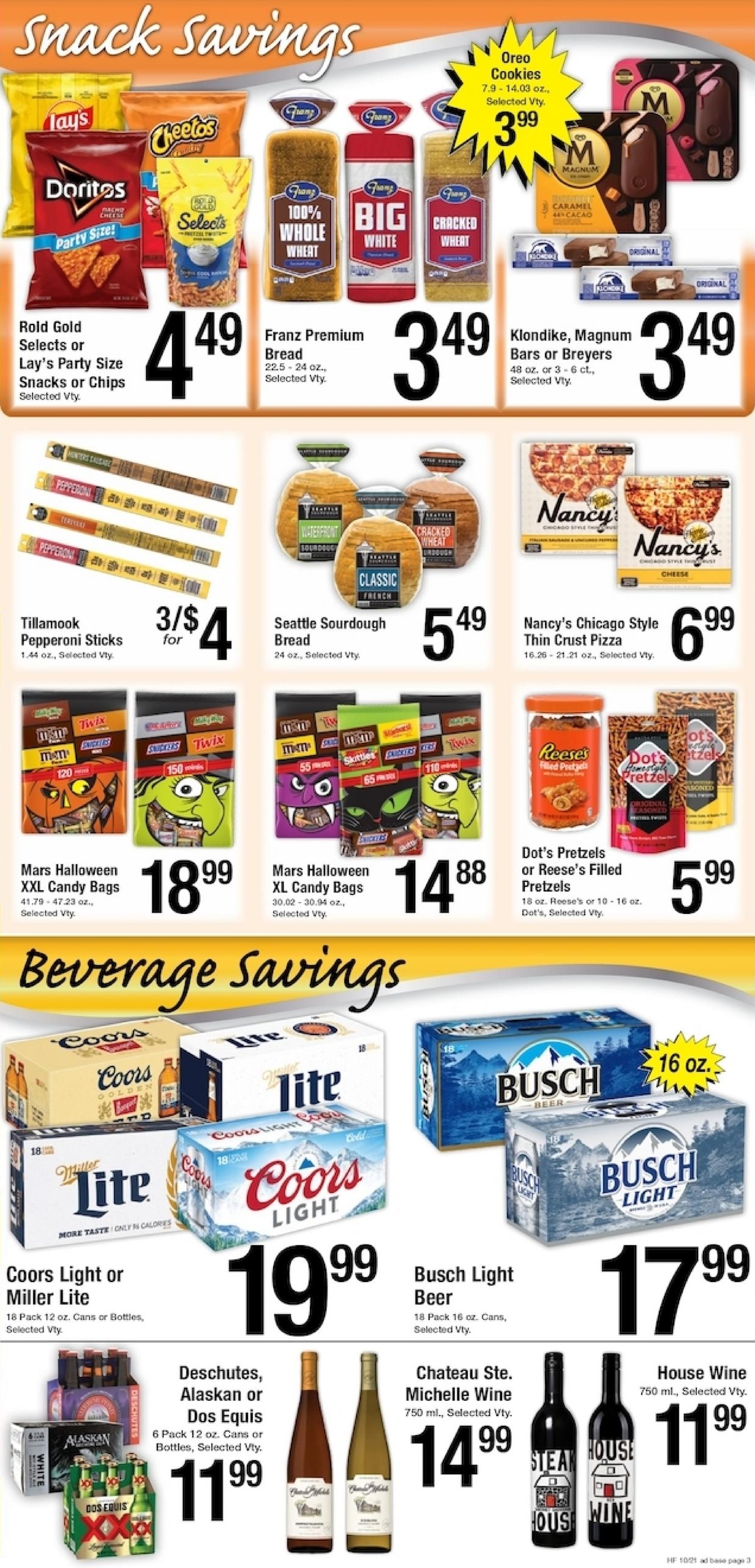 Harvest Foods (Ione-Republic Area, WA) Weekly Ad October 21 - 27, 2026
