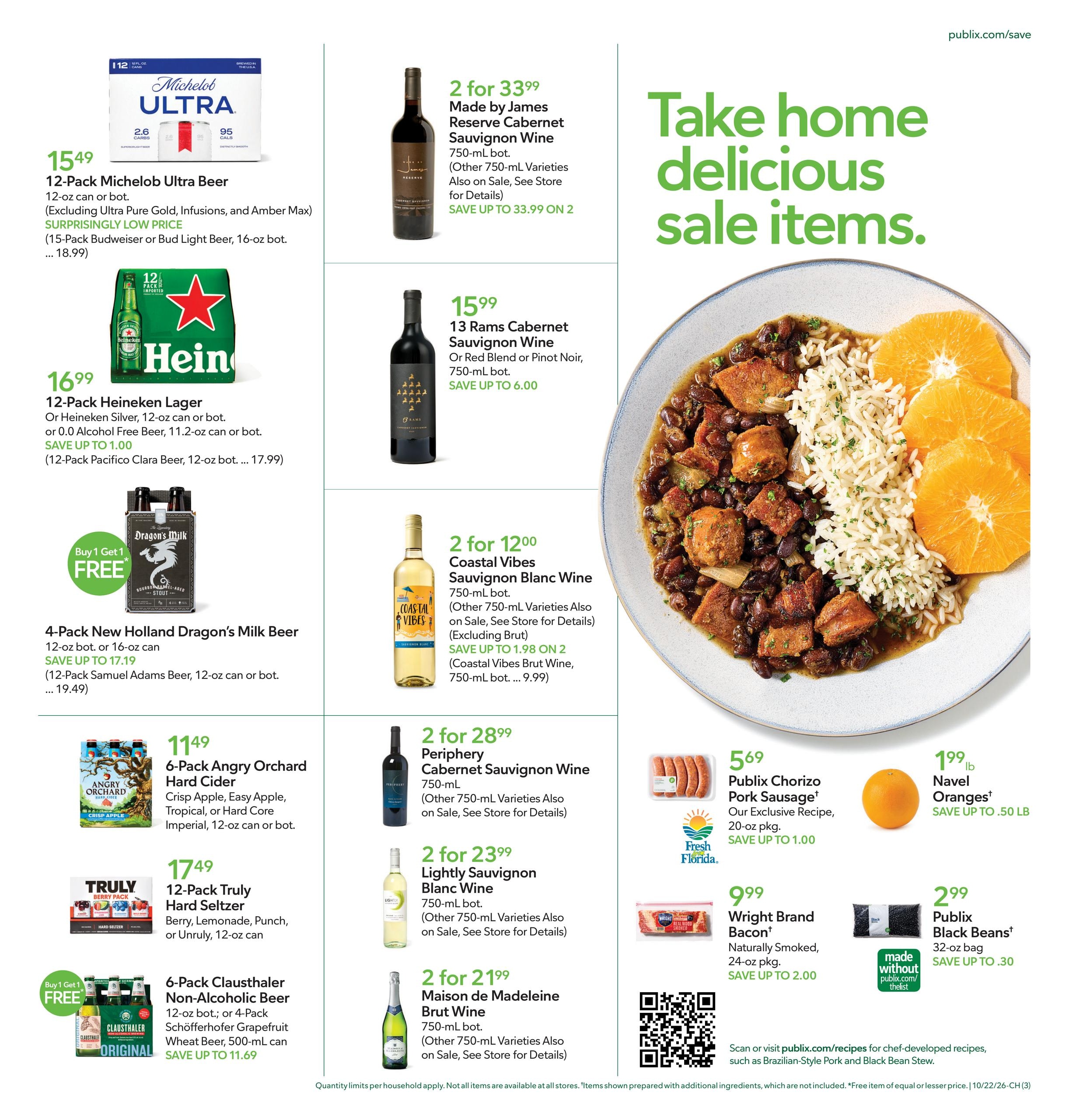Publix (Augusta Area, GA) Weekly Ad October 21 - 27, 2026