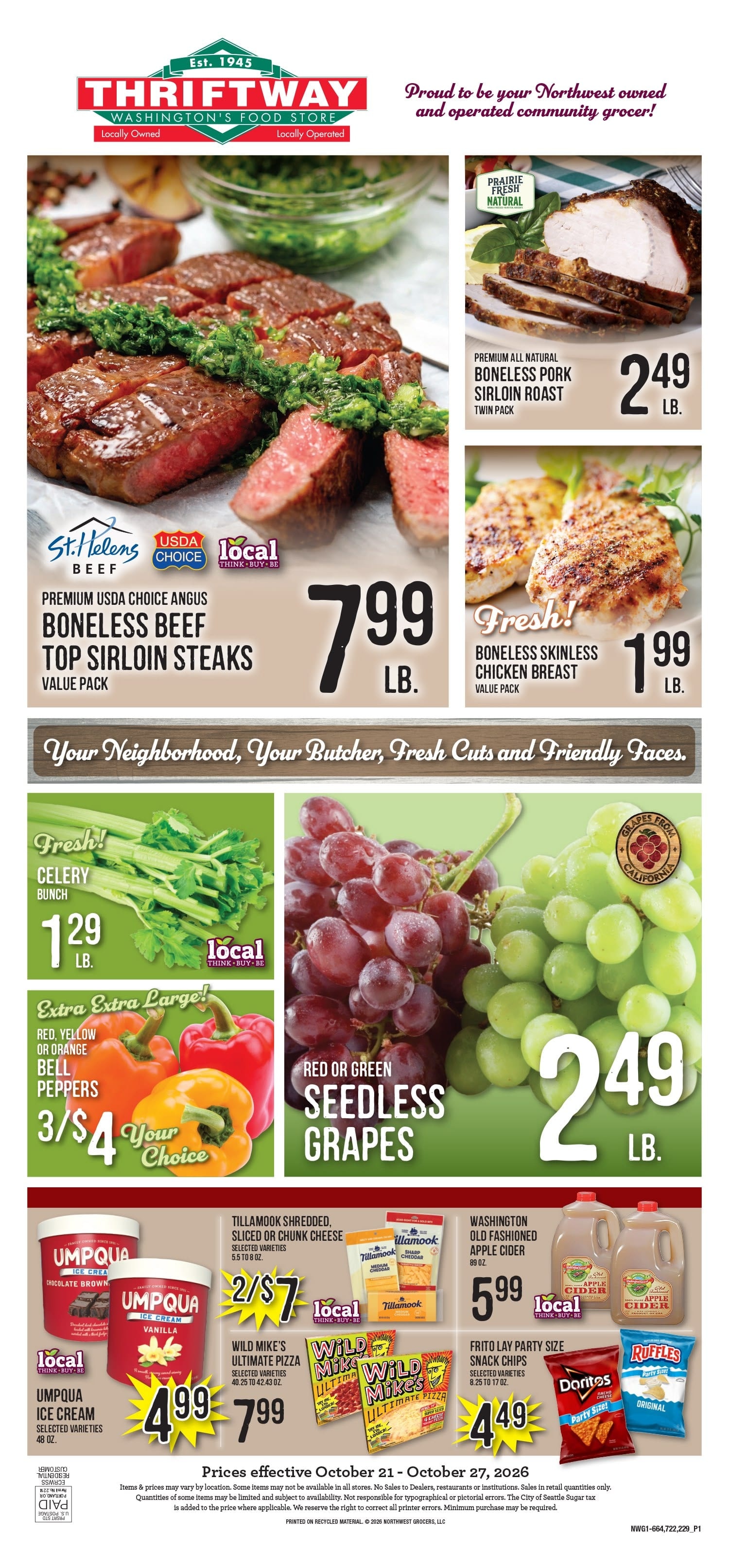 Forks Outfitters Weekly Ad October 21 - 27, 2026