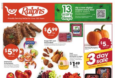 Ralphs (Santa Clarita Area, CA) Weekly Ad October 21 - 27, 2026