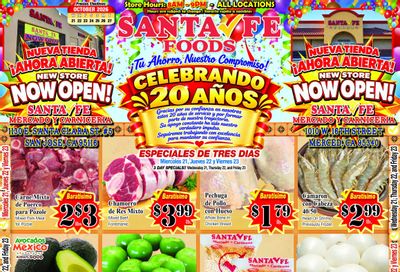 Santa Fe Foods Weekly Ad October 21 - 27, 2026