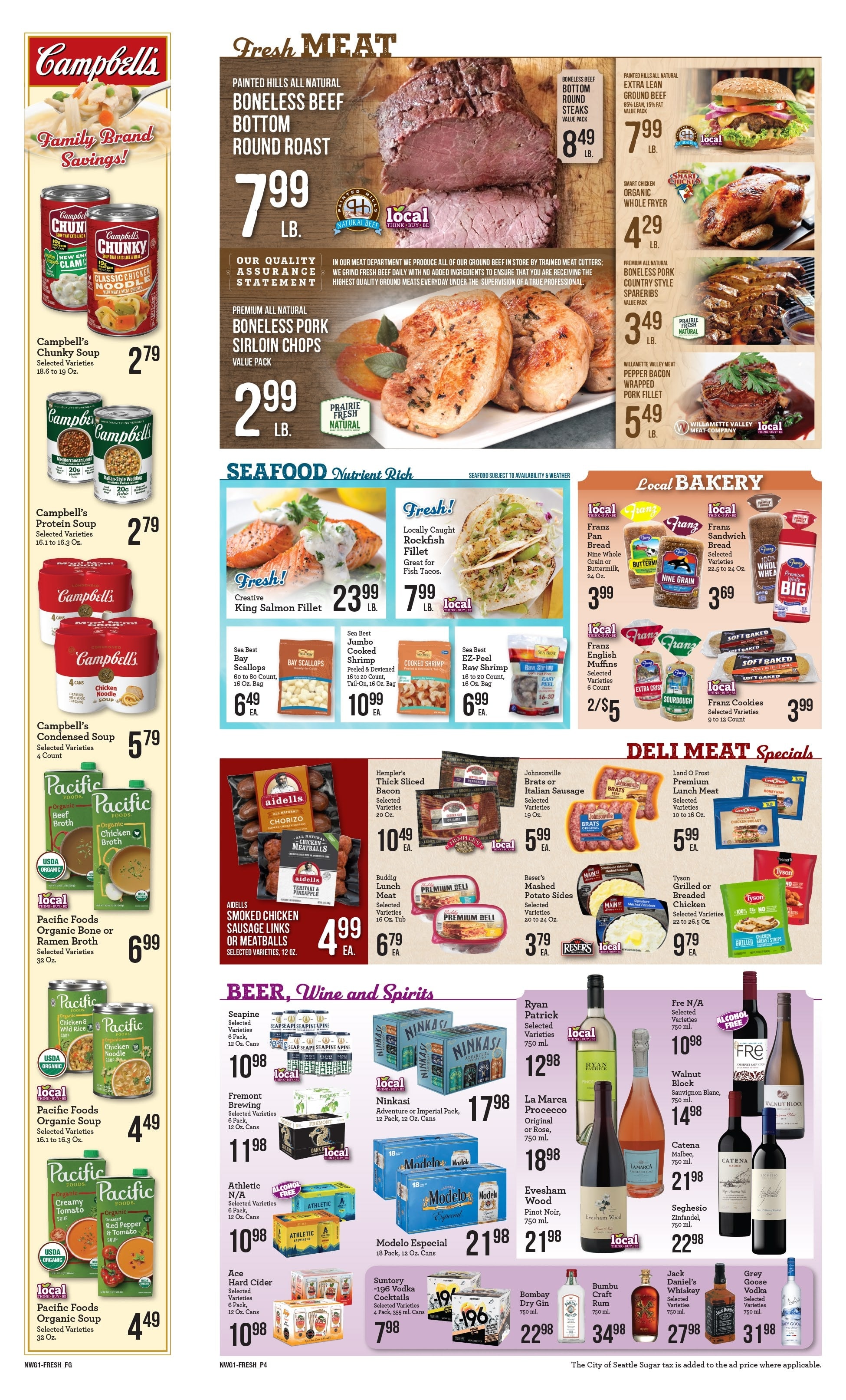 Vashon Thriftway Weekly Ad October 21 - 27, 2026