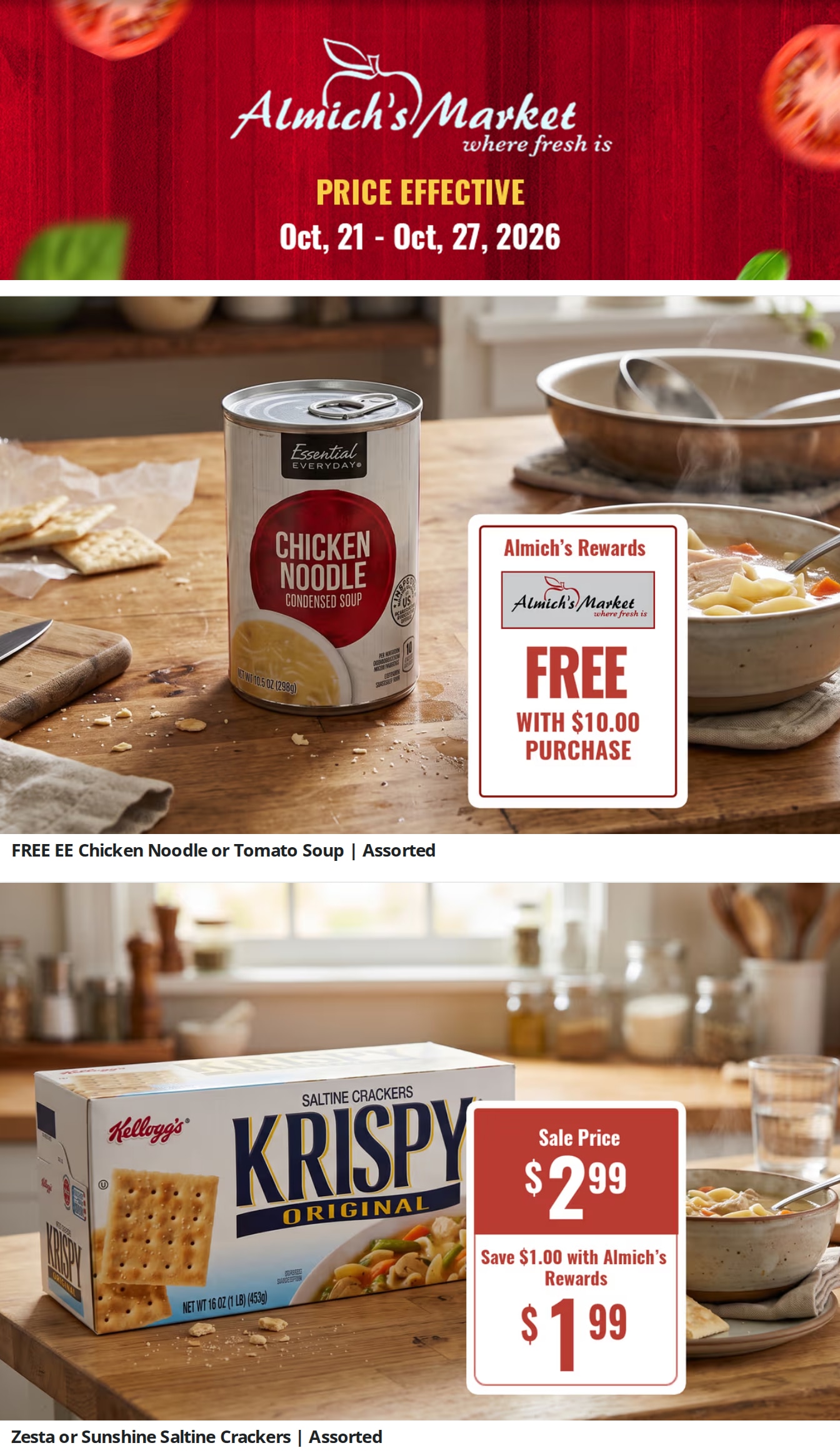 Almich's Market (Slayton, MN) Weekly Ad October 21 - 27, 2026