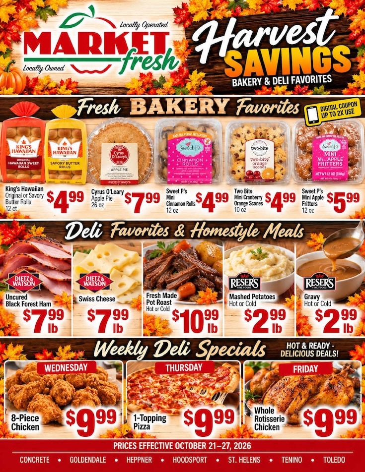 Concrete Market Fresh Weekly Ad October 21 - 27, 2026