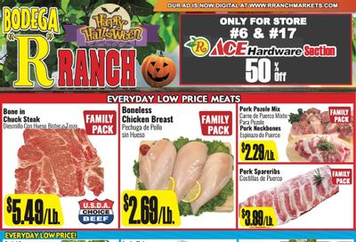 R Ranch Markets Weekly Ad October 21 - 27, 2026