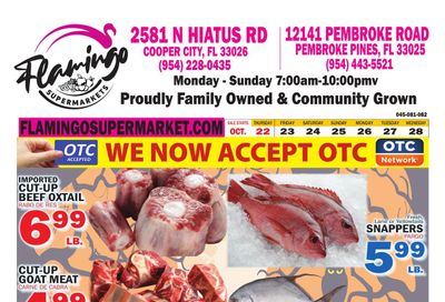 Bravo Supermarket (Davie Area, FL) Bravo Florida Weekly Weekly Ad October 22 - 28, 2026