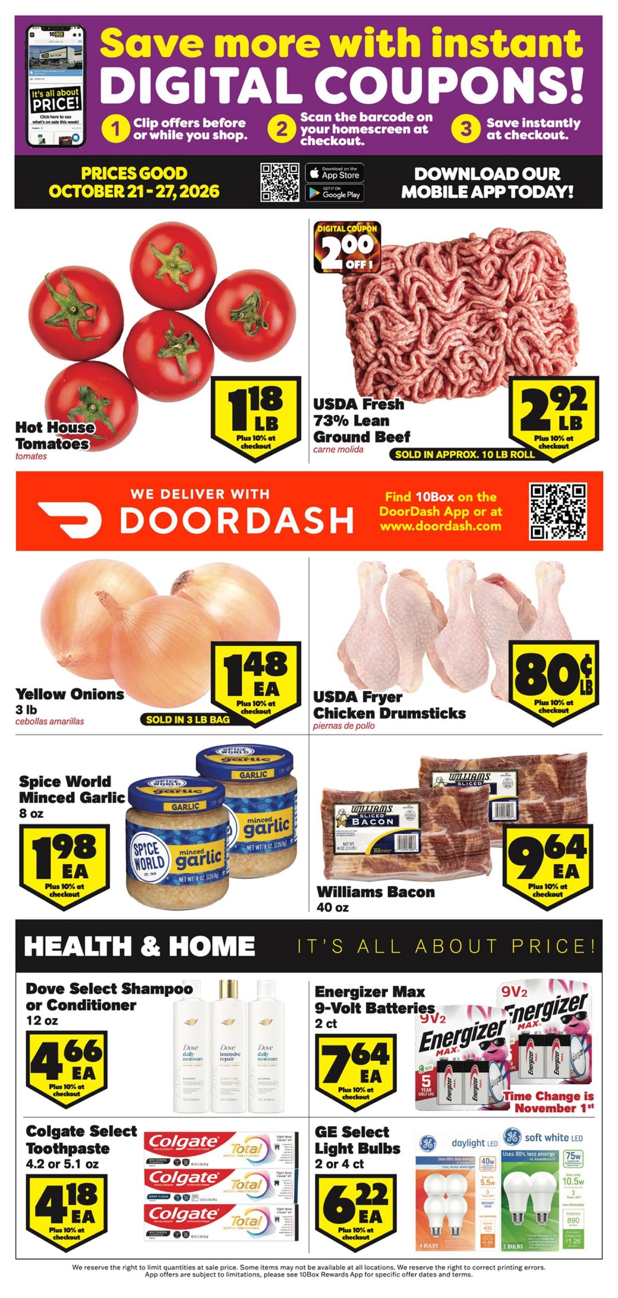 10Box Cost Plus Weekly Ad October 21 - 27, 2026