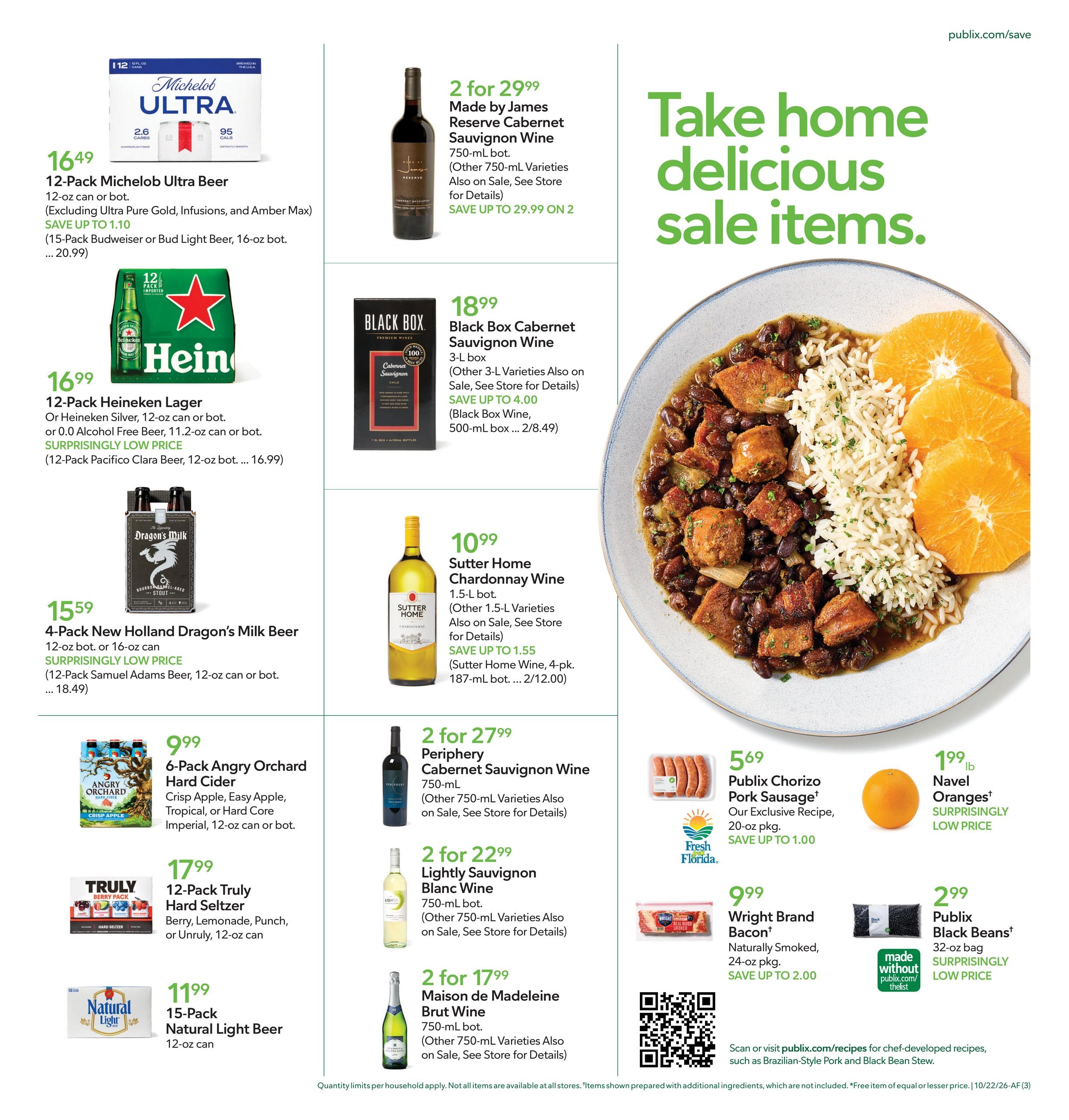 Publix (Birmingham Area, AL) Weekly Ad October 21 - 27, 2026