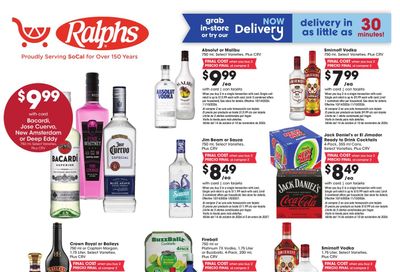 Ralphs Adult Beverage Weekly Ad October 21 - 27, 2026