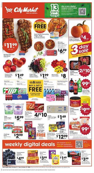 City Market (Saratoga Area, WY) Weekly Ad October 21 - 27, 2026