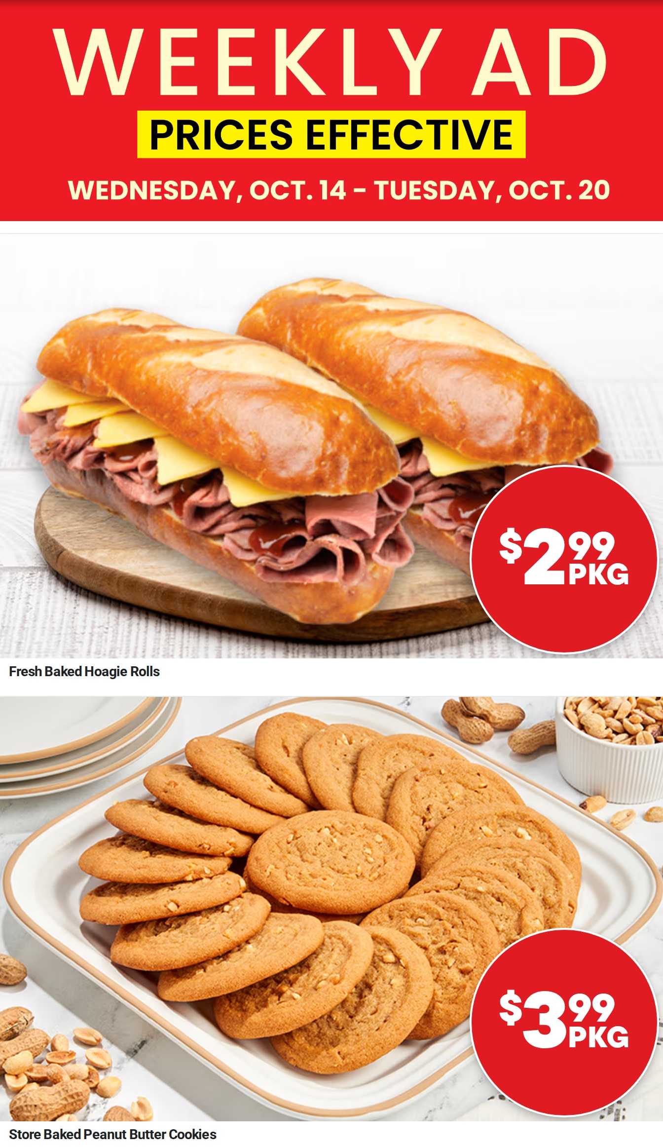 Harvest Fare Weekly Ad October 14 - 26, 2026